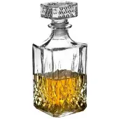 Alpina Orange85 - Whiskey karaf - Water karaf - 1000 ml - Glas - Decanter - Kristal - Luchtdicht - Vloeistofdicht