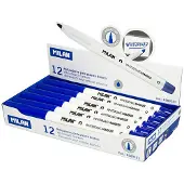 Milan Whiteboardmarker 14 X 1 Cm Blauw 12 Stuks