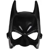 Witbaard Batman masker original kids (zwart)
