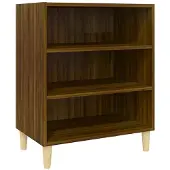 vidaXL Dressoir 57x35x70 cm spaanplaat bruin eikenkleur