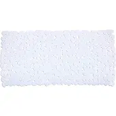 Wenko Paradise anti-slip badmat 71x36cm wit