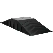Rampage Skateramp speelgoed Junior - 112 X 45 X 15cm - Zwart