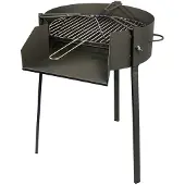 EDM Ronde Barbecue Met Standaard Voor Paella 50 Cm