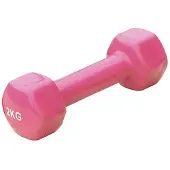 Sporti Dumbbells 044065 Pink Light Pink 2 KG