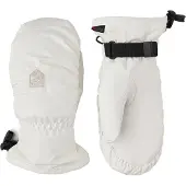Hestra - Women's Powder Czone Mitt - Handschoenen 7, wit/grijs