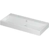 Ink Unlimited Wastafel Porselein 100x45x11cm Wit 0202081 OUTLET