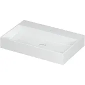 Ink United Wastafel 70x45cm Keramiek - 1 Kraangat - Glans Wit - 8718835040185 - Rechthoekig - Wastafels, Meubelwastafels