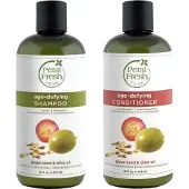 Petal Fresh - Grape Seed & Olive Oil - Shampoo + Conditioner - 2 Pak