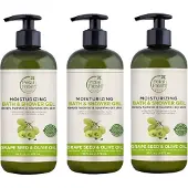 Petal Fresh - Bath & Shower Gel Grape Seed & Olive Oil - 3 Pak