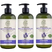 Petal Fresh - Bath & Shower Gel Lavender - 3 Pak