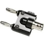 Fluke BP880 Meetadapter BNC-bus - Bananenstekker 4 mm Stapelbaar Zwart
