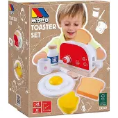 MOLTO Toaster Toy 10 Pieces Transparant Kinderen