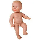 Berjuan Newborn European Child With Clothes Doll 30 Cm Roze Kinderen