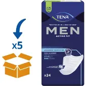 Tena Men (Active Fit) Level 1 | 5 pakken van 24 stuks