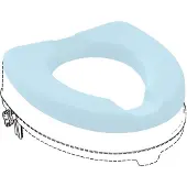 Atlantis Able2 - Toiletzitting - Zacht - Licht grijs
