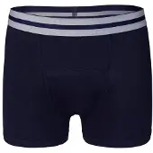 Under Wunder Incontinentie Boxershort Heren Blauw-Medium