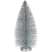 Krist+ Kerstboom, 13 x 32 x 13 cm, zilverkleurig