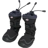 Trixie - Hondenschoenen - Pootbescherming -Walker Active - Long - M/L - Zwart - 2 st