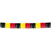 Folat vlaggenlijn België 10 meter folie rood/geel/zwart