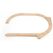 Tryco Houten Treinbaanset - Uitbreiding Rails TR-353077