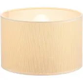Duolla Lampenkap Roller Ø 25 cm, ecru/goud, crème / amber, Textiel / Stof / Zijde