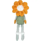 Happy horse Fleur Knuffel 38cm - Groen/Oker - Baby knuffel