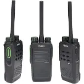 Hytera BD505LF, draadloos DMR-handapparaat, PMR446, 446 MHz, met 1500mAh lithium-ion batterij, riemclip en individuele oplader