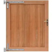 Intergard Poort tuinpoort Bangkirai hardhout 300x180cm (2 delig 150x180cm)