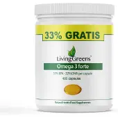 Livinggreens Omega 3 forte 480 capsules