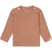 Noppies baby longsleeve Natal met katoen oudroze Effen - maat 44