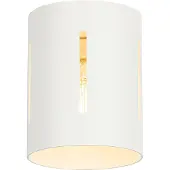 QAZQA Design plafondlamp wit met lichteffect - Yana