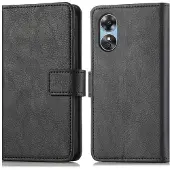 IMoshion Luxe Bookcase voor de Oppo A17 - Zwart