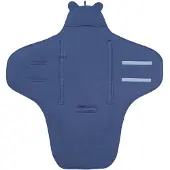 Jollein Wikkeldeken Basic Stipe Jeans Blue