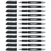 Uni-Ball Liquid ink ballpoint pen Rollerball Jestsream SX-210 Zwart 12 Stuks