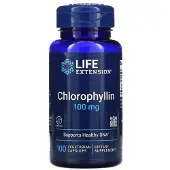 Life Extension , Chloorofylleïne, 100 mg, 100 Vegetarische Capsules