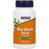 Now Burdock Root (kliswortel), 430 mg (100 capsules), 4104