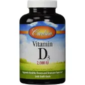 Carlson Labs - Vitamine D3, 2000 IE - 360 softgels