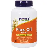 Now Flax Oil Gelcaps - 100 softgels