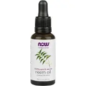Now , Oplossingen, 100% Pure Neem Olie, 1 fl oz (30 ml)
