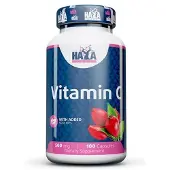 Haya labs - Vitamine C met Rozenbottel, 500 mg - 100 Capsules