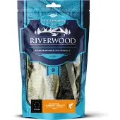River Woods Natuurlijke Snack Fisherman's Zalmhuid 150 G