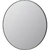 Ink SP15 Spiegel - 120x4x120cm - rond - verzonken in aluminium kader - aluminium zwart mat 8408590