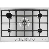 Smeg P272XGH Gaskookplaat 70/75 cm