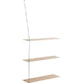 Woud Stedge Add-on plank 80 cm Witgepigmenteerd eikenhout