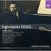 OUTHERE Jonathan Powell - Eiges: Piano Music (CD)