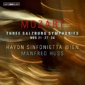OUTHERE Haydn Sinfonietta Wien, Manfred Huss - Mozart: Three Salzburg Symphonies Nos. 21, (CD)