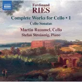 OUTHERE Martin Rummel, Stefan Stroissnig - Ries: Complete Works For Cello, Vol. 1 (CD)