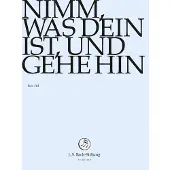 OUTHERE Chor & Orchester Der J.S. Bach-Stiftung, Rudolf Lutz - J.S. Bach: Nimm, Was Dein Ist, Und Gehe (DVD)