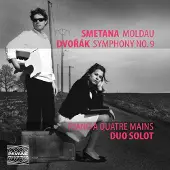 OUTHERE Duo Solot - Smetana: Moldau | Dvořák: Symphony No. 9 - Piano A Quatre Mains - Duo Solot (CD)