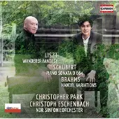 OUTHERE Christopher Park, Christoph Eschenbach, NDR Sinfonieorchester - Wanderer Fantasy - Piano Sonata D 664 - Handel Variations (CD)